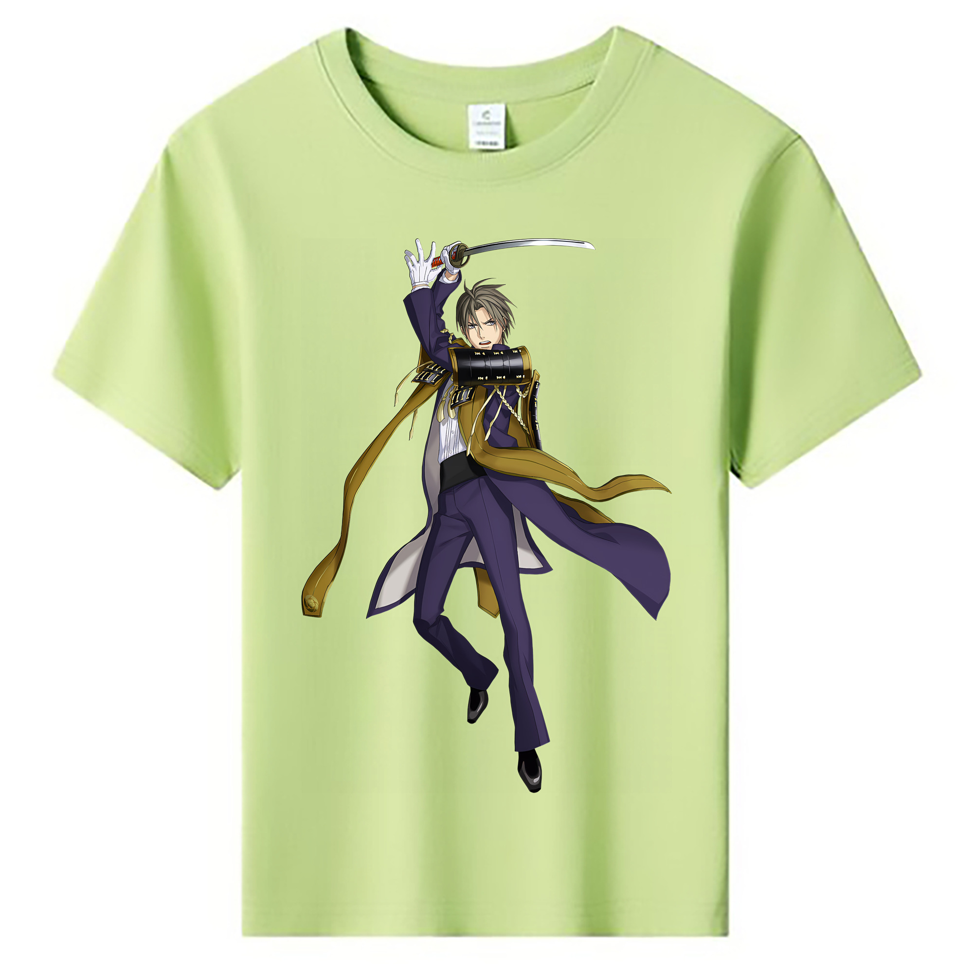 （画像用） 刀剣乱舞 Touken Ranbu 綿100％キッズTシャツ（フロントプリント）